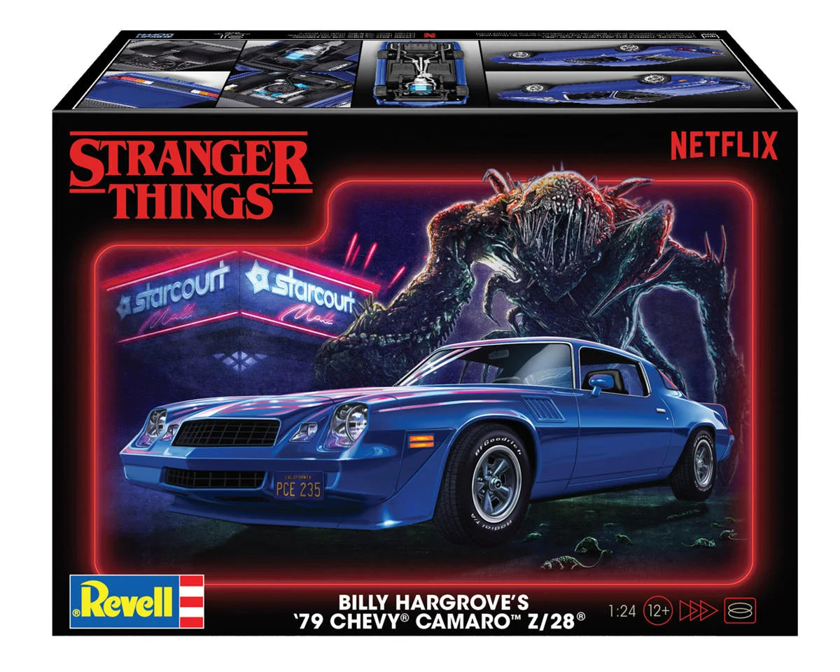 Revell 1/24 Stranger Things™ Billy Hargrove's '79 Chevy® Camaro™ Z/28® Plastic Model Kit